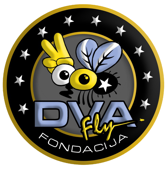 Logo de la escuela de vuelo en helicóptero Fly DVA